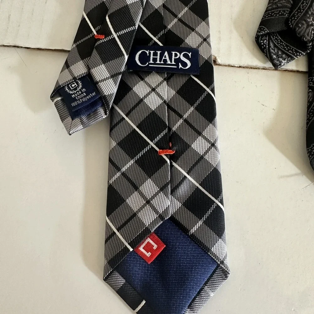 Infant/Toddler/Boy Clip On Ties Lot Of 4 Boys Polyester Assorted Sizes and Color